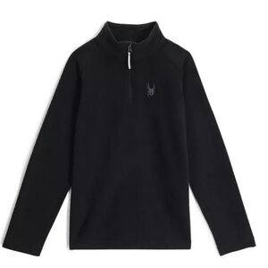 Spyder Black Quarter-Zip Pullover Jacket